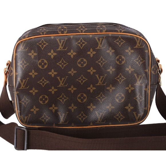 Louis Vuitton Reporter PM M45254 Brown Monogram Shoulder Bag Messenger - Picture 8 of 16